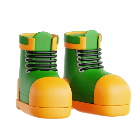 Chaussures de camping  3D Icon