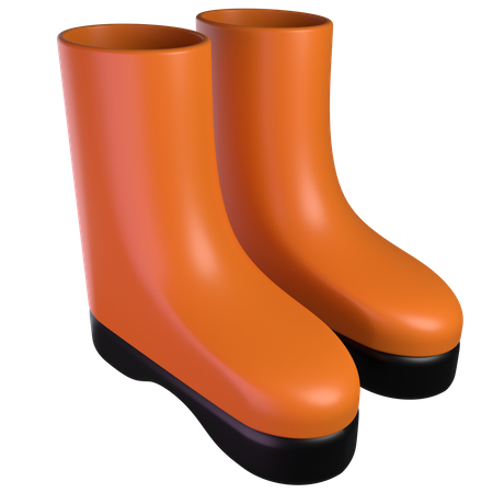 Chaussures de fermier  3D Icon