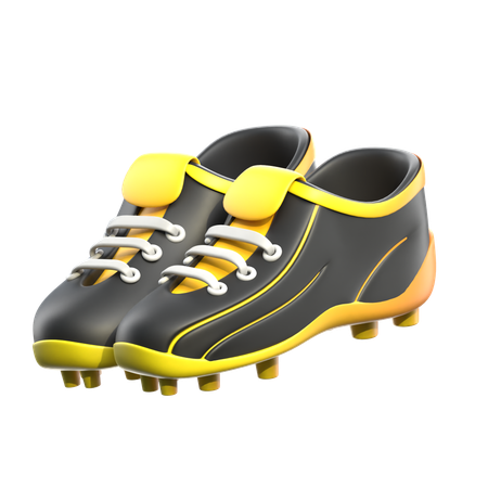 Chaussures de football  3D Icon