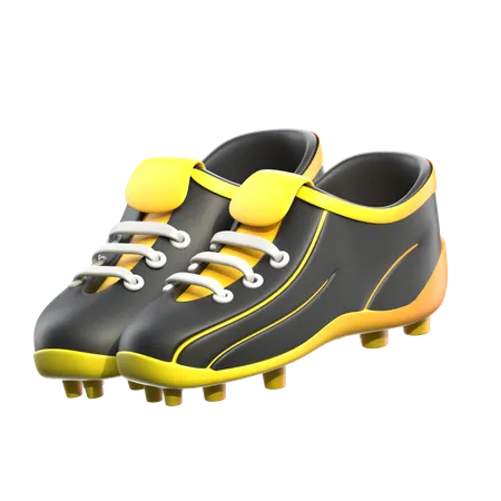 Chaussures de football  3D Icon