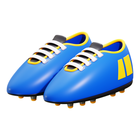 Chaussures de football  3D Icon