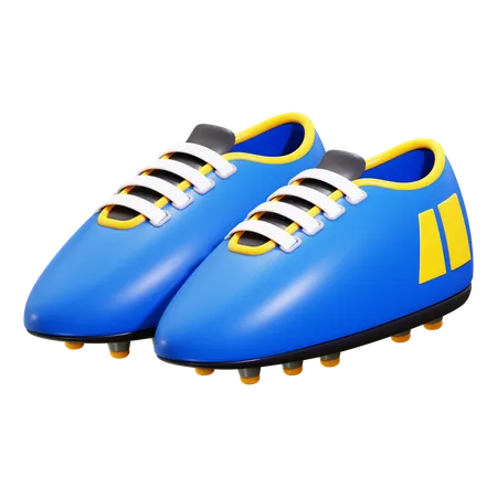 Chaussures de football  3D Icon