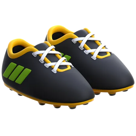 Chaussures de football  3D Icon