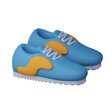 Chaussures de golf  3D Icon
