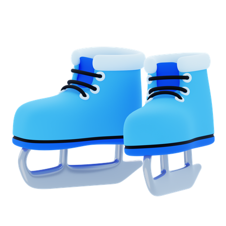 Chaussures de ski  3D Icon