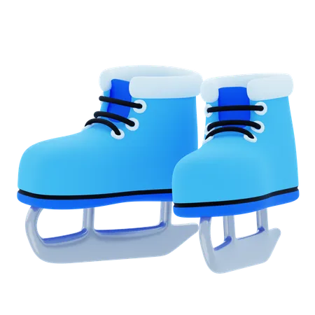 Chaussures de ski  3D Icon