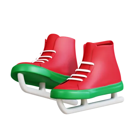 Chaussures de ski  3D Icon