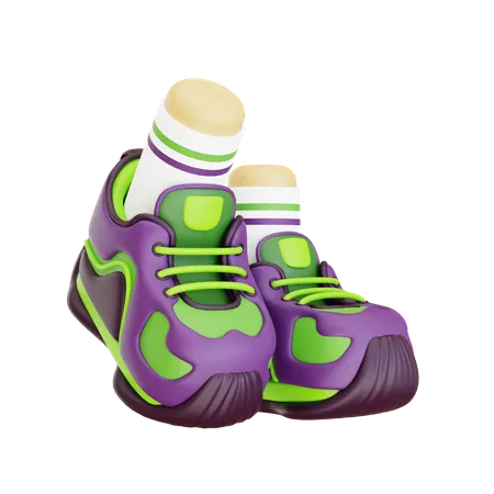 Chaussures de marche  3D Icon