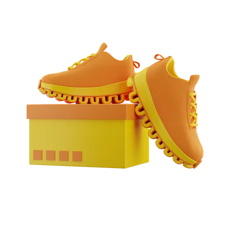 Chaussures sorties de la boîte  3D Icon