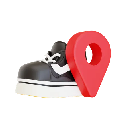 Point de chaussures  3D Icon