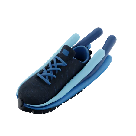 Chaussures vitesse eau  3D Icon