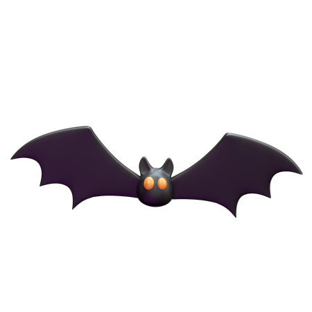 Chauve-souris d'Halloween  3D Icon