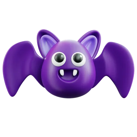 Chauve-souris d'Halloween  3D Icon