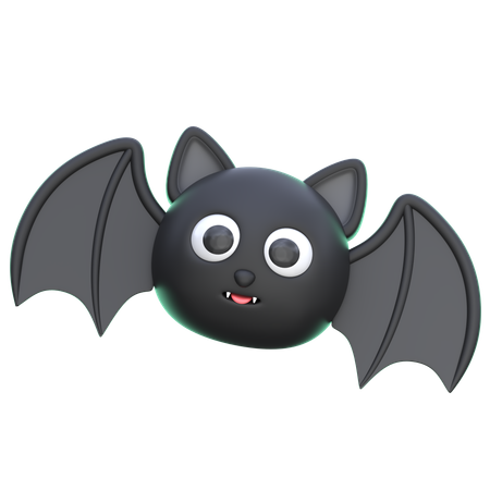 Chauve-souris d'Halloween  3D Icon