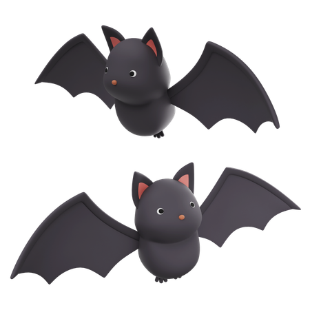 Chauve-souris d'Halloween  3D Icon