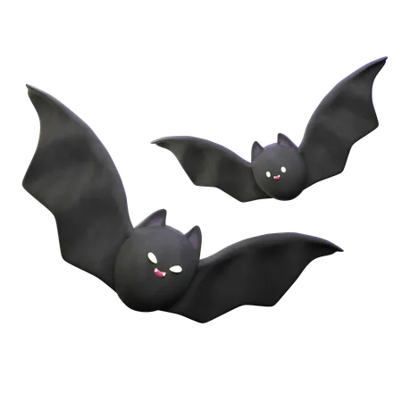 Chauve-souris maléfique  3D Icon