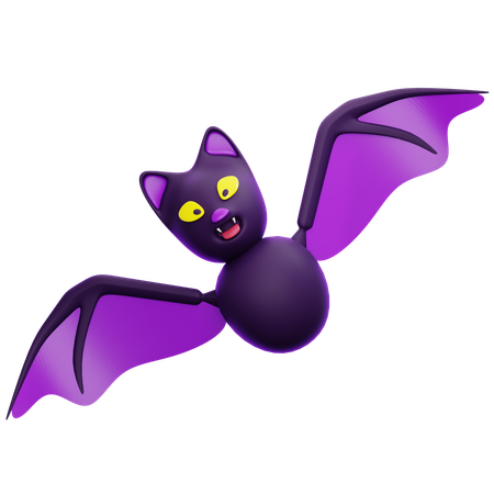 Chauve-souris volante  3D Icon