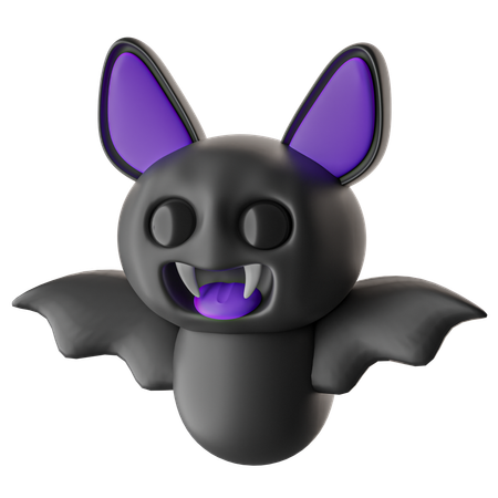 Chauve-souris volante  3D Icon