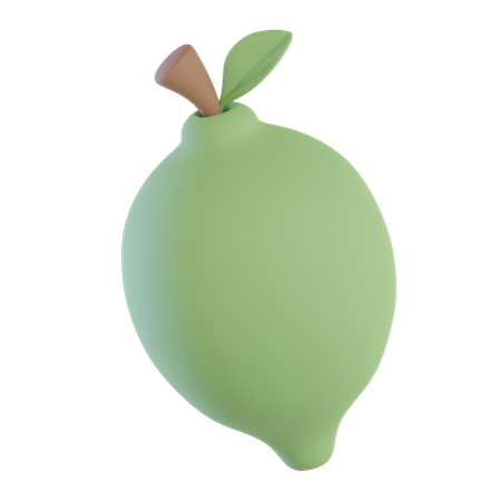 Citron vert  3D Icon