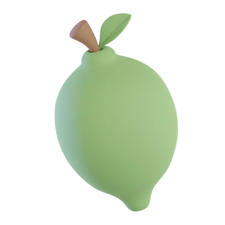 Citron vert  3D Icon