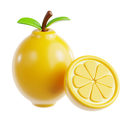 Citron vert  3D Icon