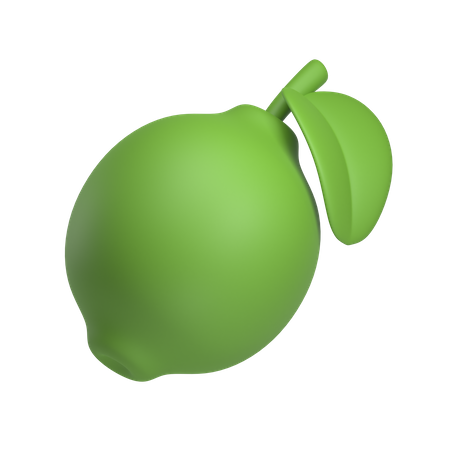 Citron vert  3D Icon