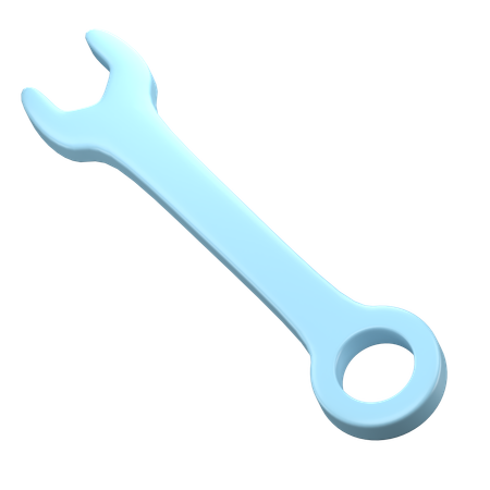 Chave de boca aberta  3D Icon