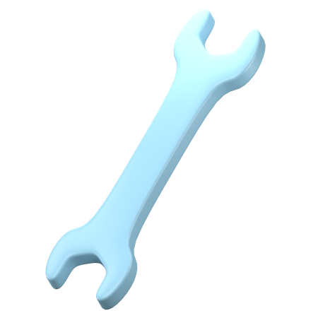 Chave de boca dupla  3D Icon