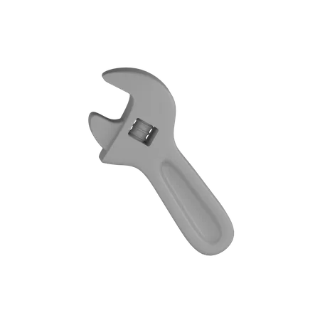 Chave inglesa  3D Icon