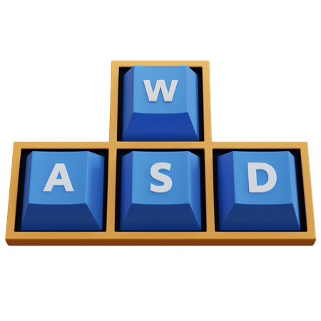 Chaves wasd  3D Icon