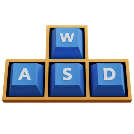 Chaves wasd  3D Icon