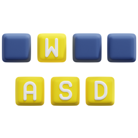 Chaves wasd  3D Icon