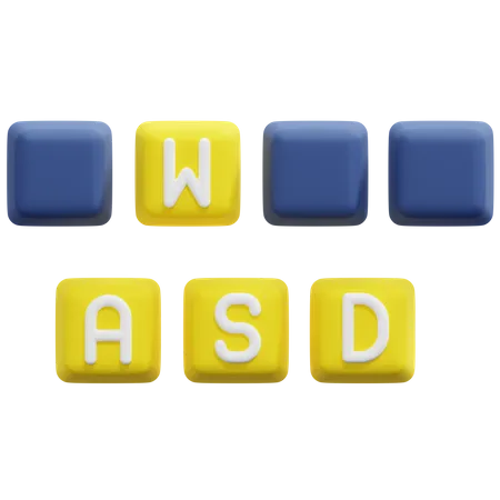 Chaves wasd  3D Icon