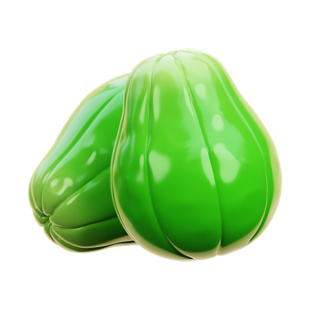 Chayote  3D Icon
