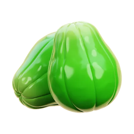 Chayote  3D Icon
