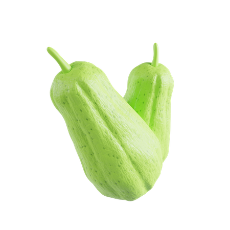 Chayote  3D Icon