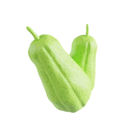 Chayote  3D Icon