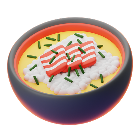 Chazuke  3D Icon