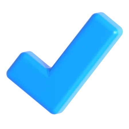 Check  3D Icon
