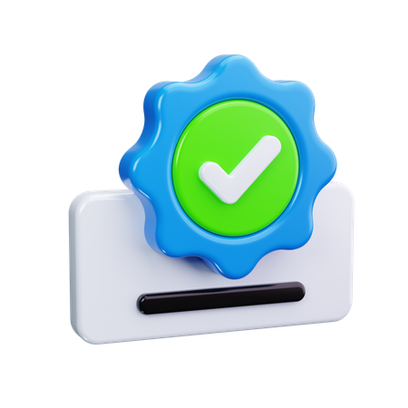 Check  3D Icon