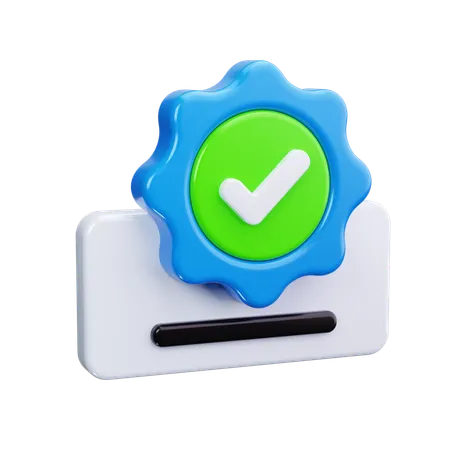 Check  3D Icon