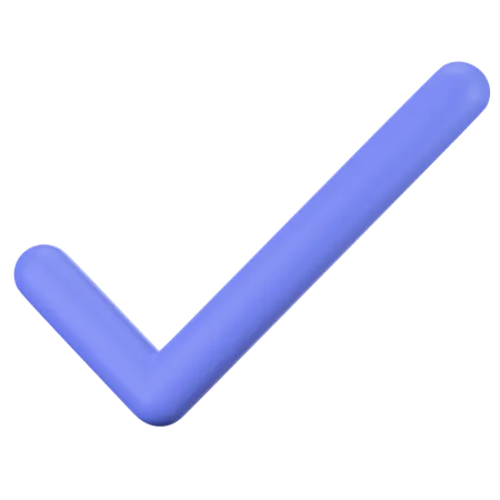 Check  3D Icon
