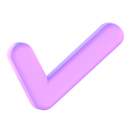 Check  3D Icon