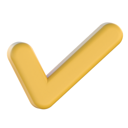 Check  3D Icon