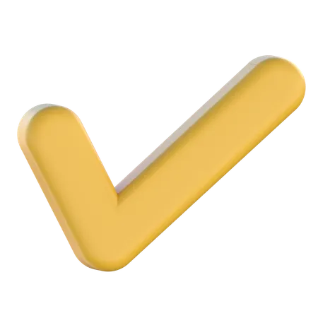 Check  3D Icon