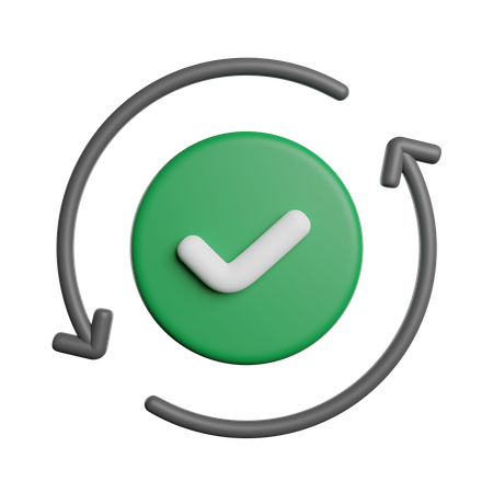 Check  3D Icon