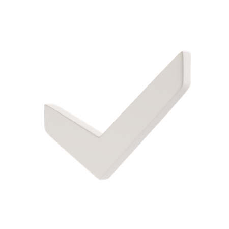 Check  3D Icon