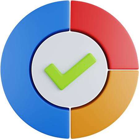 Check Analysis  3D Icon