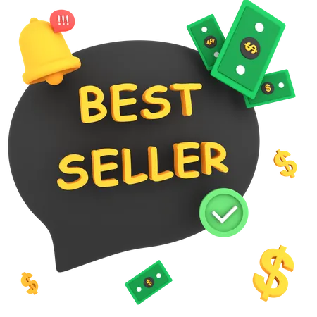 Check Best Seller  3D Icon