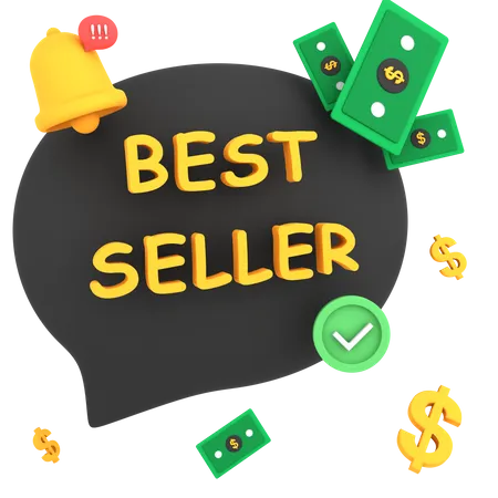 Check Best Seller 3D Icon